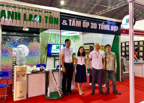 TRIỂN LÃM VIETBUILD 2019 LẦN 2 - TÔN 3D