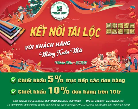 KẾT NỐI TÀI LỘC - VỚI KHÁCH HÀNG MỪNG XUÂN MỚI 2022