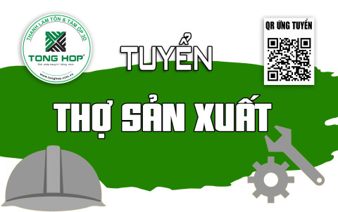 Tuyển thợ sản xuất