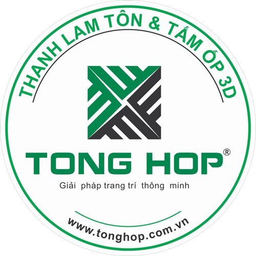 THANH LAM TÔN - TẤM ỐP TÔN 3D - LAM CHẮN NẮNG - TRANG TRÍ